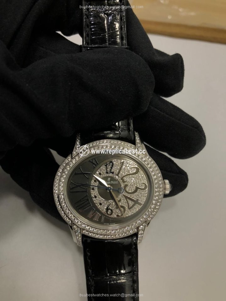Audemars Piguet Millenary Mens watch Unisex Automatic White gold 77302BC.ZZ.D001CR.01