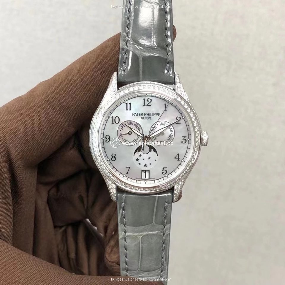 Patek Philippe Annual Calendar Womens watch Automatic White gold 4948G-010