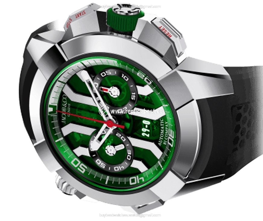 Jacob & Co. Mens watch Unisex Automatic Titanium EC323.20.AB.AB.A