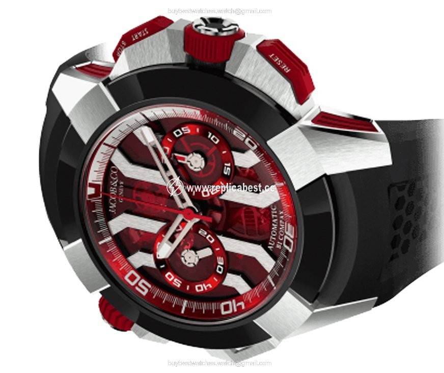 Jacob & Co. Mens watch Unisex Automatic Titanium EC313.20.SB.RR.B