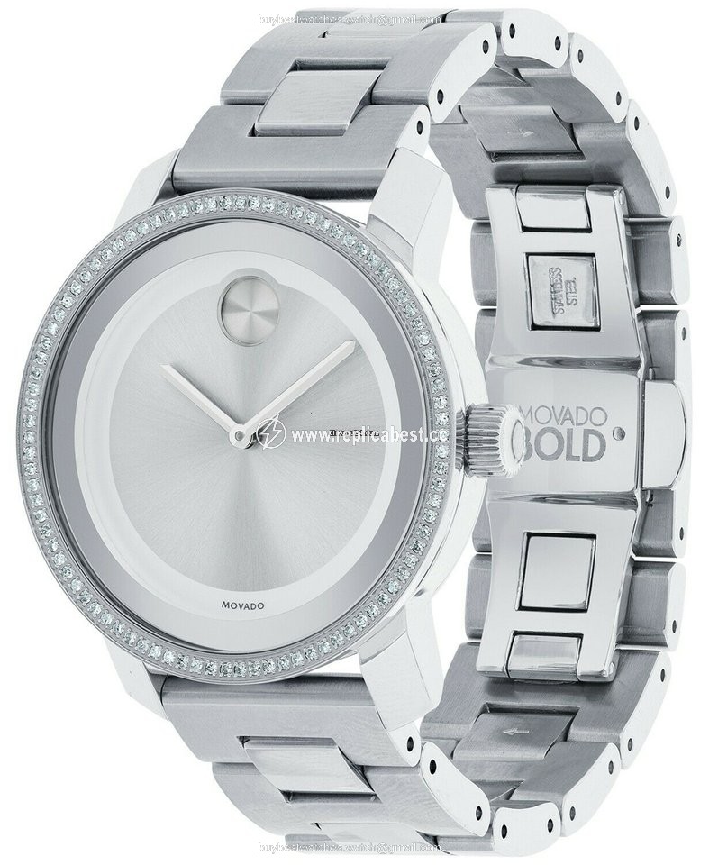 Movado Bold Mens watch Unisex Quartz Steel 3600149