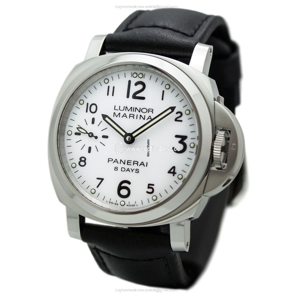 Panerai Luminor Marina 8 Days Mens watch Unisex Manual winding Steel PAM00563