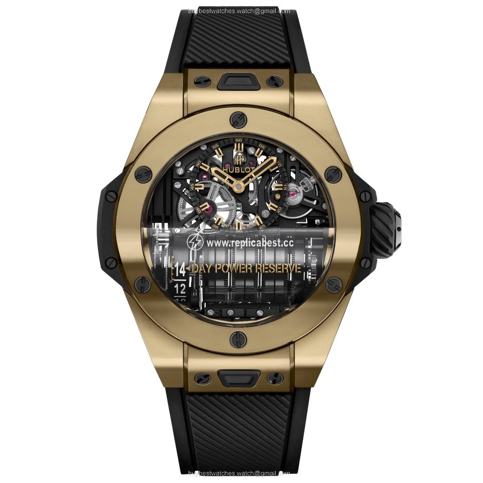 Hublot Mens watch Unisex Manual winding Yellow gold 911.MX.0138.RX