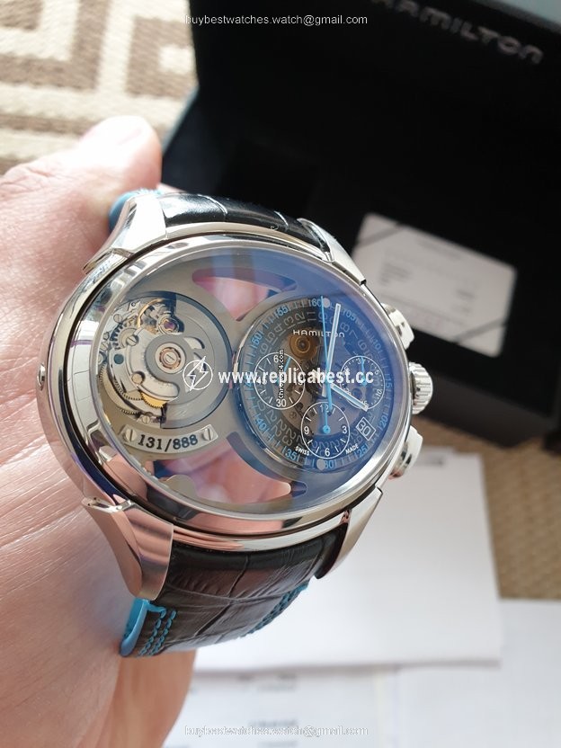 Hamilton Jazzmaster Auto Chrono Mens watch Unisex Automatic Steel H32616133