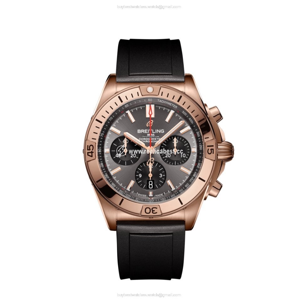 Breitling Chronomat Mens watch Unisex Automatic Red gold RB0134101B1S1