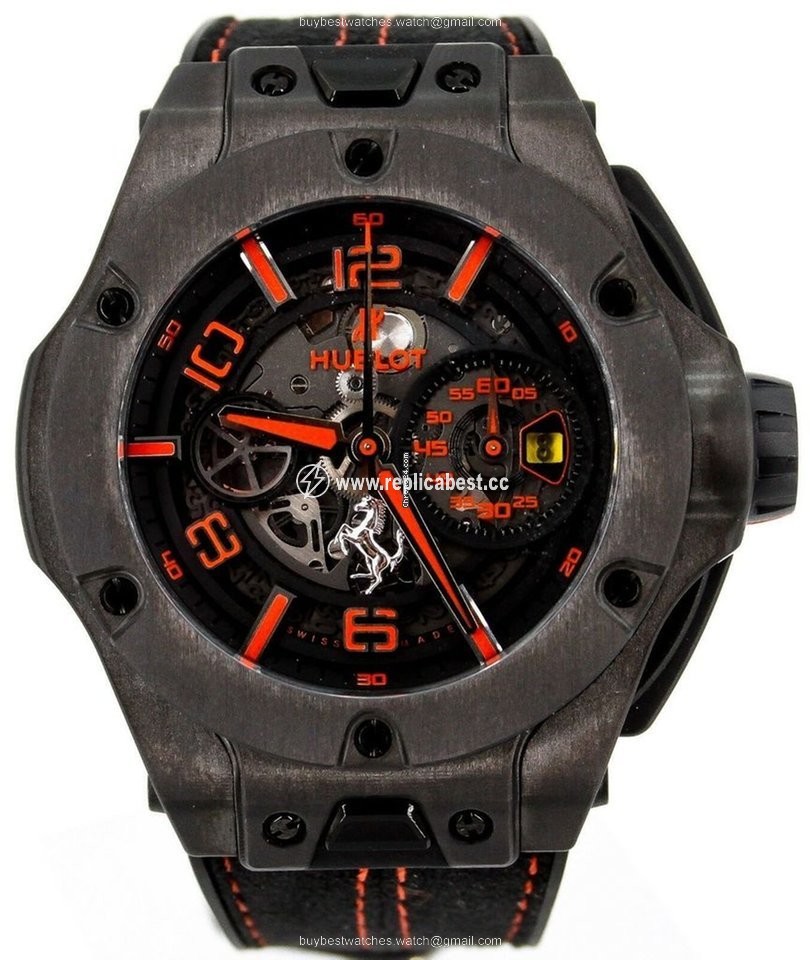 Hublot Big Bang Ferrari Mens watch Unisex Automatic Carbon 402.Q0.0113.WR