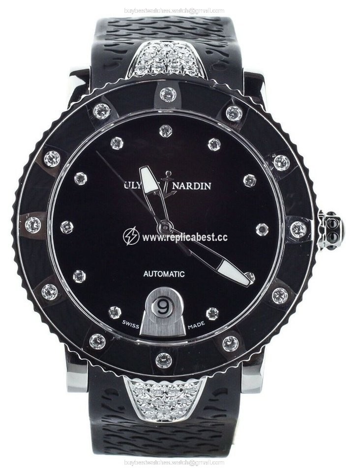 Ulysse Nardin Lady Diver Starry Night Womens watch Automatic Steel 8103