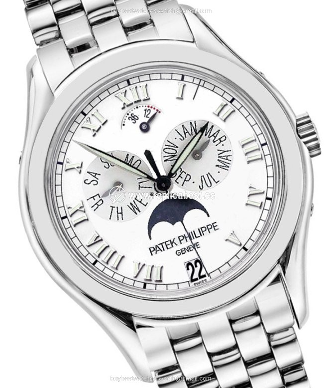 Patek Philippe Annual Calendar Mens watch Unisex Automatic White gold 5036 1G-017