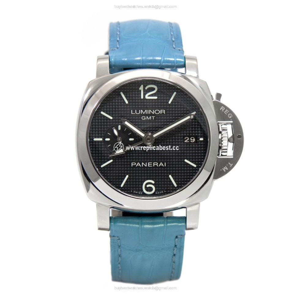 Panerai Luminor 1950 3 Days GMT Automatic Mens watch Unisex Automatic Steel PAM 00535