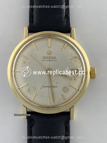 Omega Seamaster Mens watch Unisex Automatic Gold Steel 14770- 61- SC