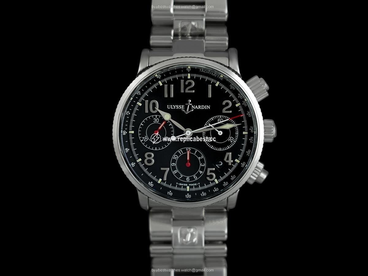 Ulysse Nardin Marine Chronograph Mens watch Unisex Automatic Steel 7972