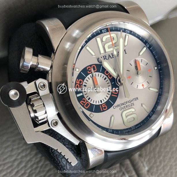 Graham Chronofighter Oversize Mens watch Unisex Automatic Steel 20VAS