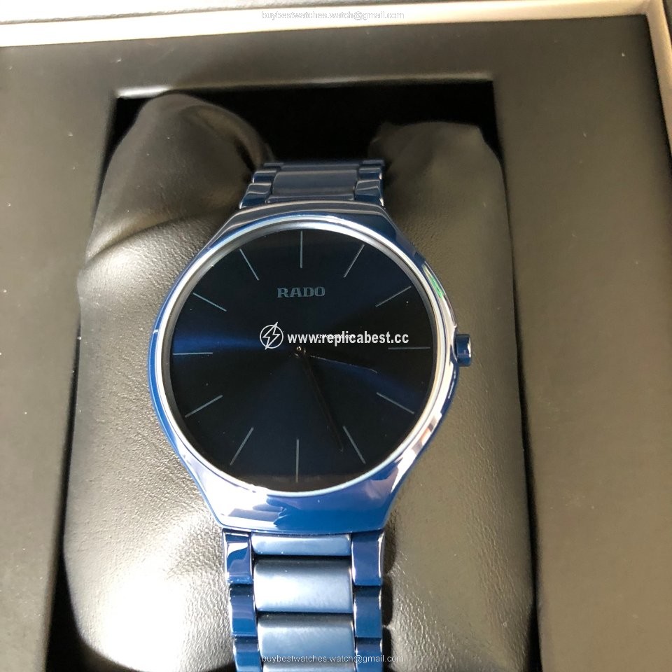 Rado True Thinline Mens watch Unisex Ceramic R27261202