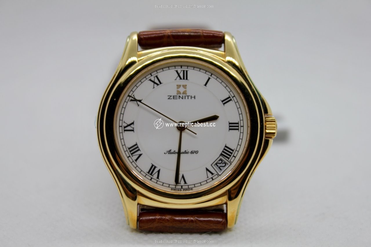 Zenith Mens watch Unisex Automatic Yellow gold 90 .0086.670