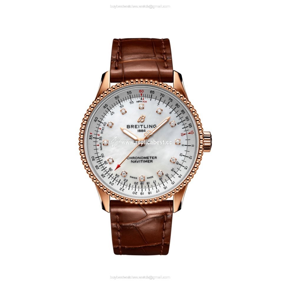 Breitling Navitimer Womens watch Automatic Red gold R17395211A1P2