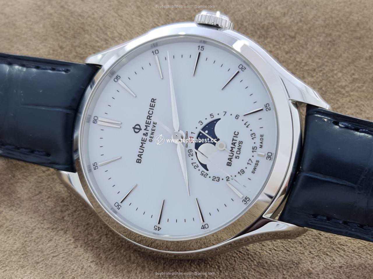 Baume & Mercier Mens watch Unisex Automatic Steel M0A10549