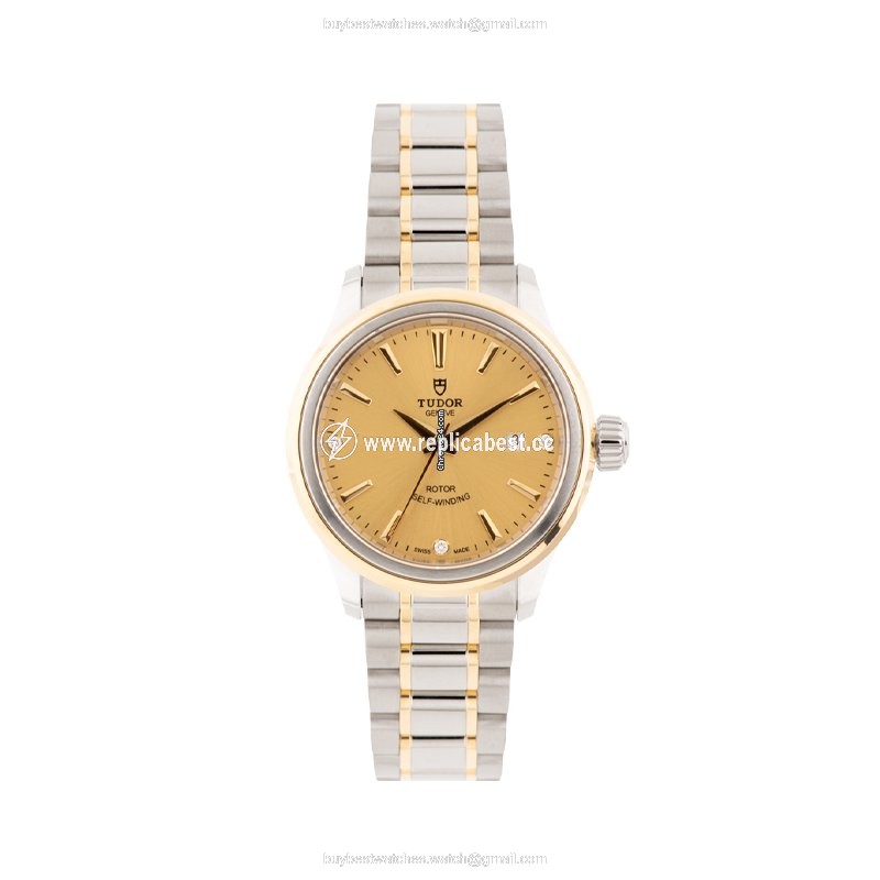 Tudor Style Womens watch Automatic Gold Steel M12103-004