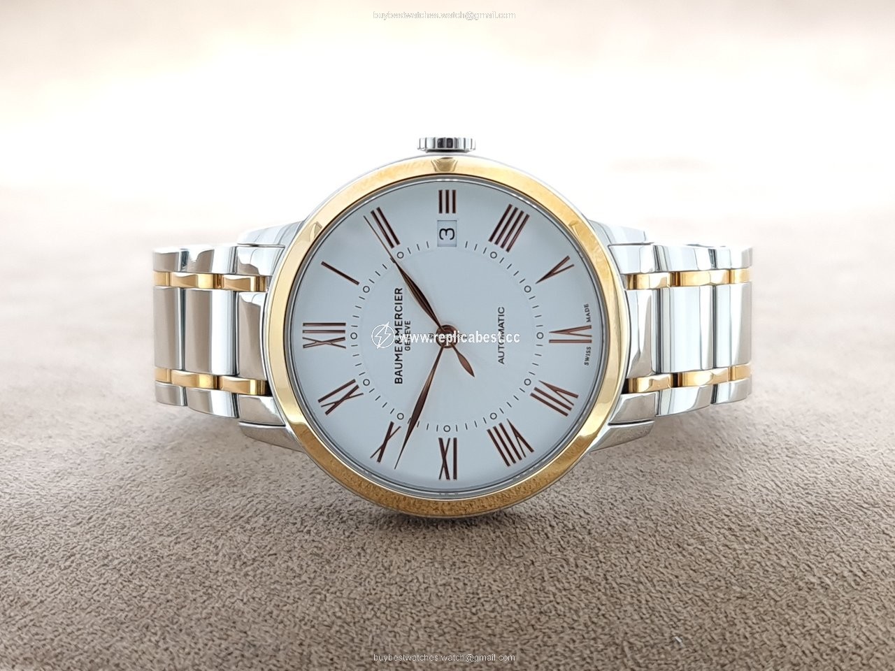 Baume & Mercier Classima Womens watch Automatic Gold Steel M0A10223