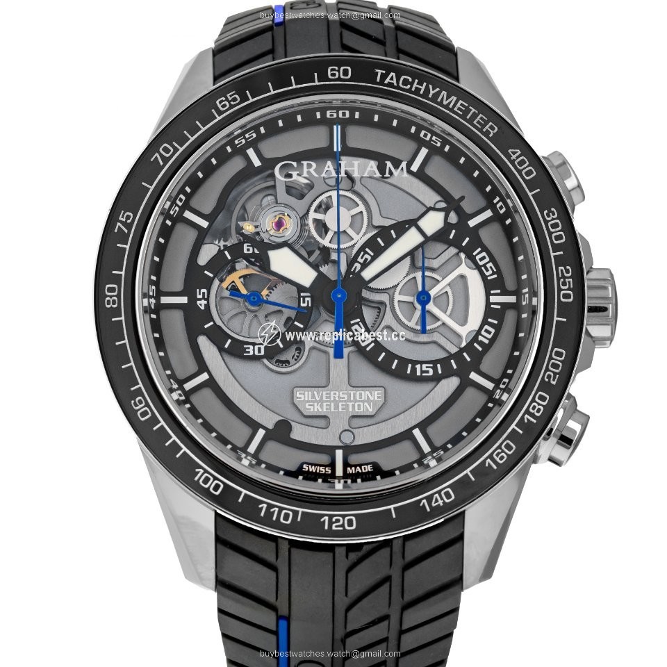 Graham Silverstone RS Mens watch Unisex Automatic Steel 2STAC3.B01A
