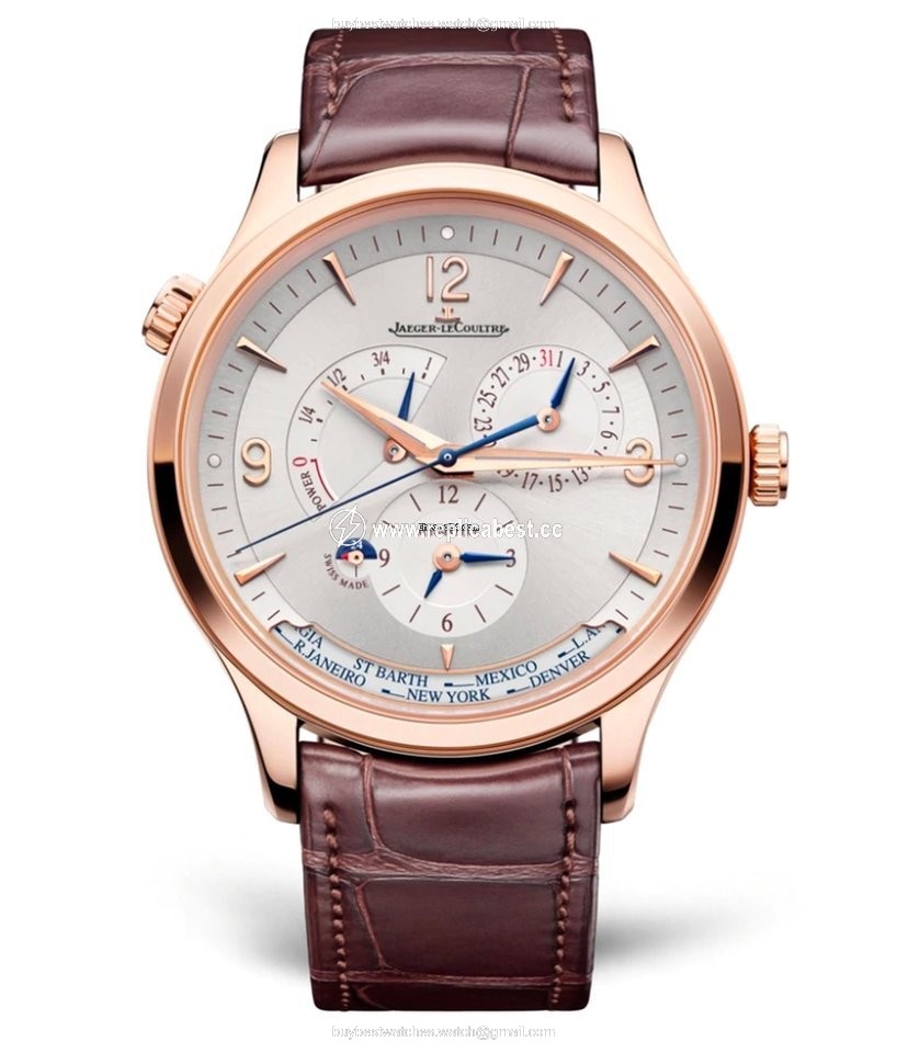 Jaeger-LeCoultre Master Geographic Mens watch Unisex Automatic Rose gold 4122520