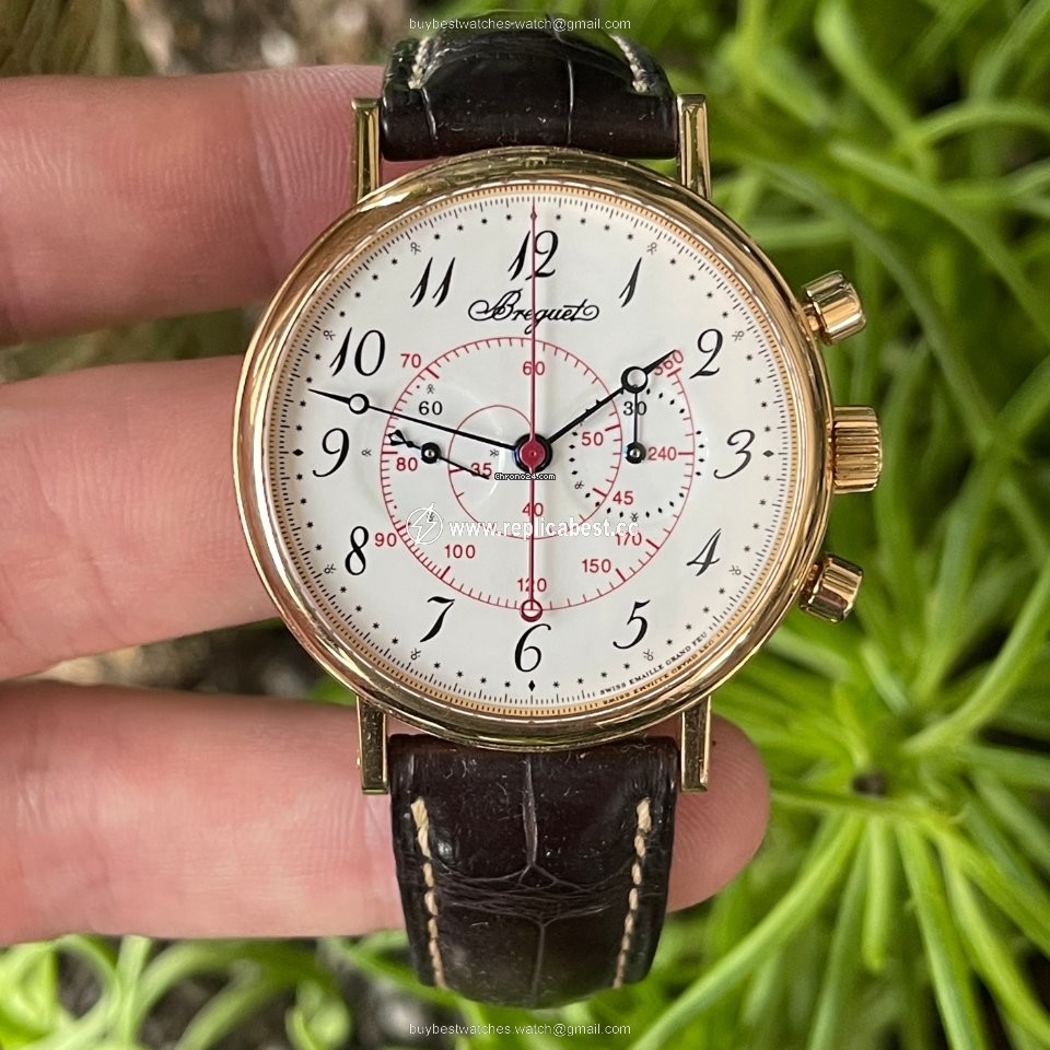 Breguet Classique Mens watch Unisex Manual winding Rose gold 5247BR 12 9V6