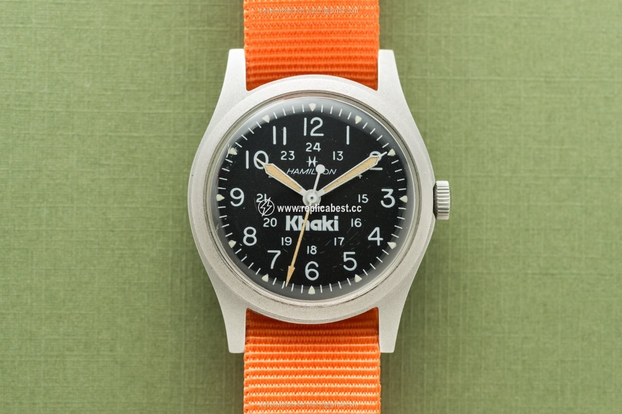 Hamilton Khaki Field Mens watch Unisex Manual winding Steel 921980