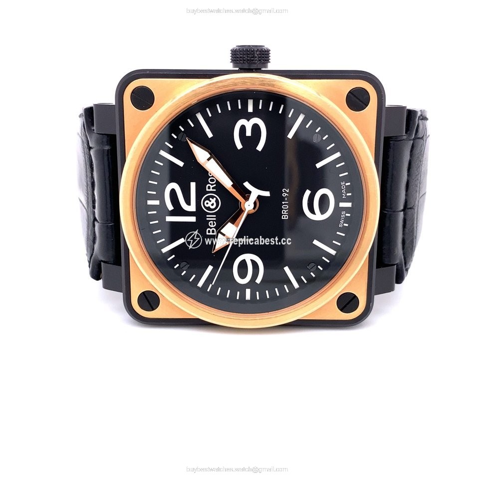 Bell & Ross BR 01-92 Mens watch Unisex Automatic Rose gold BR 01-92