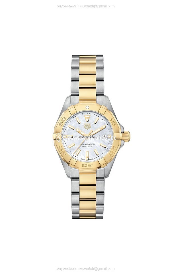TAG Heuer Aquaracer Lady Womens watch Quartz Gold Steel WBD1420.BB0321