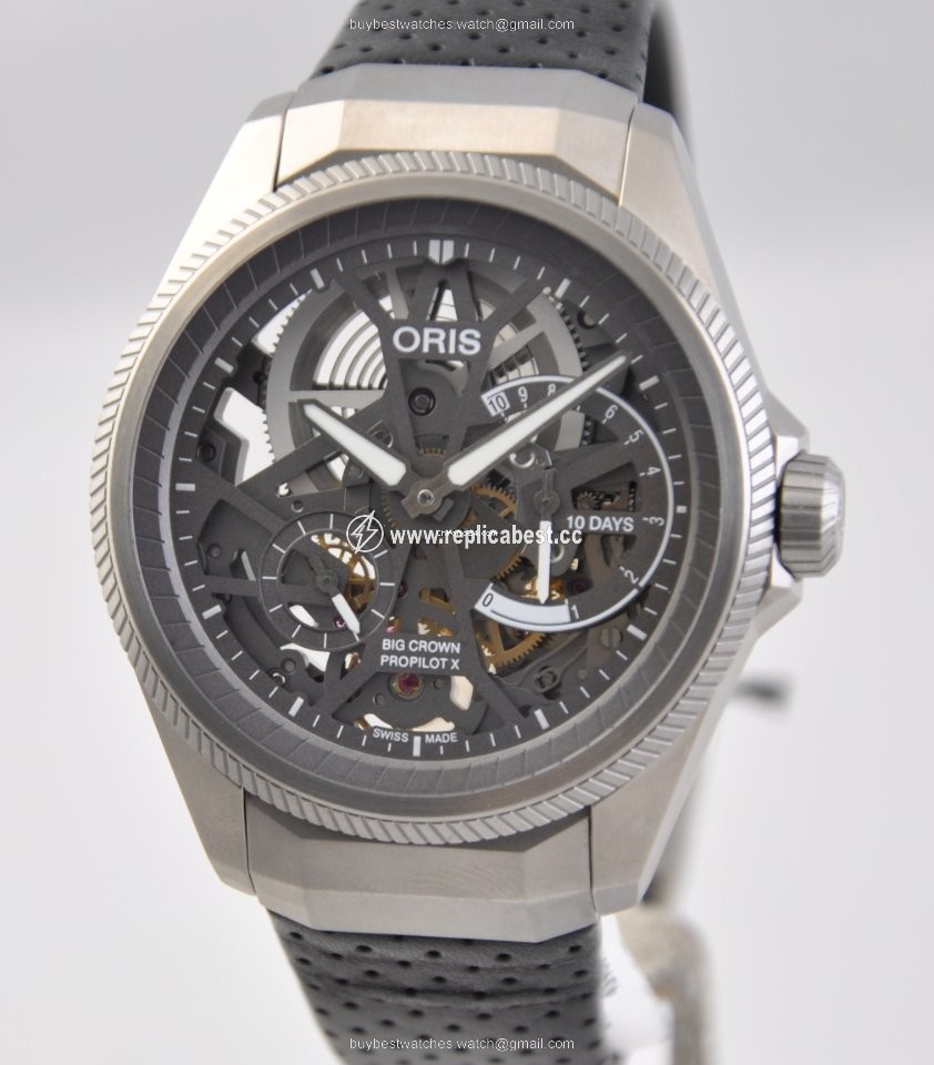 Oris Big Crown ProPilot Mens watch Unisex Manual winding Titanium 01 115 7759 7153-Set7 22 01TLC