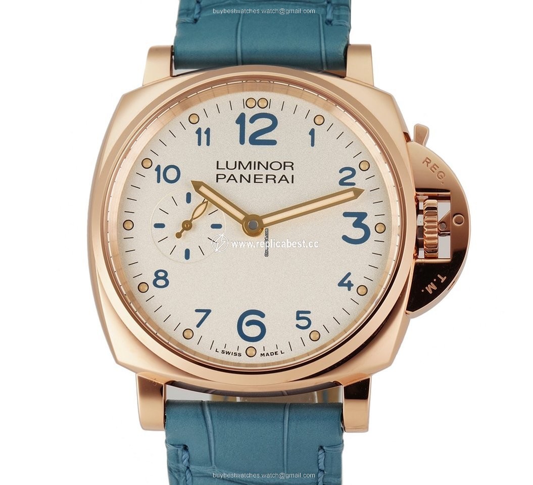 Panerai Luminor Due Manual winding Rose gold PAM 00741