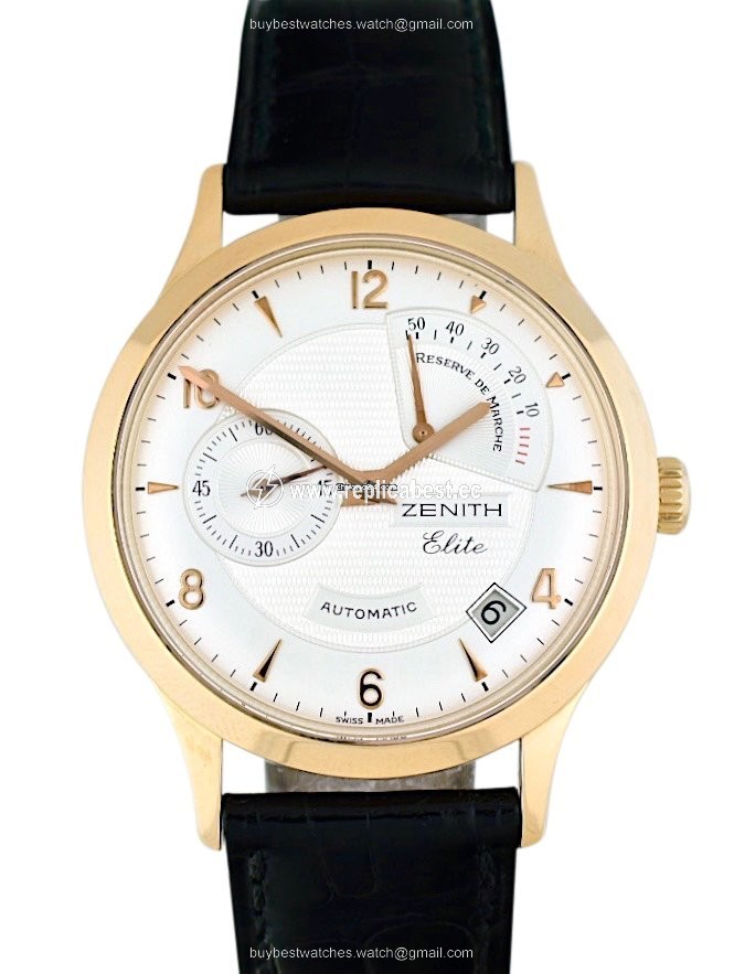 Zenith Elite Power Reserve Mens watch Unisex Automatic Rose gold 18.1125.685 01.C490