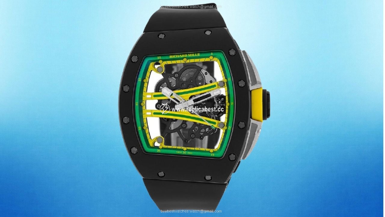 Richard Mille RM 061 Mens watch Unisex Ceramic RM 61-01 YOHAN BLAKE