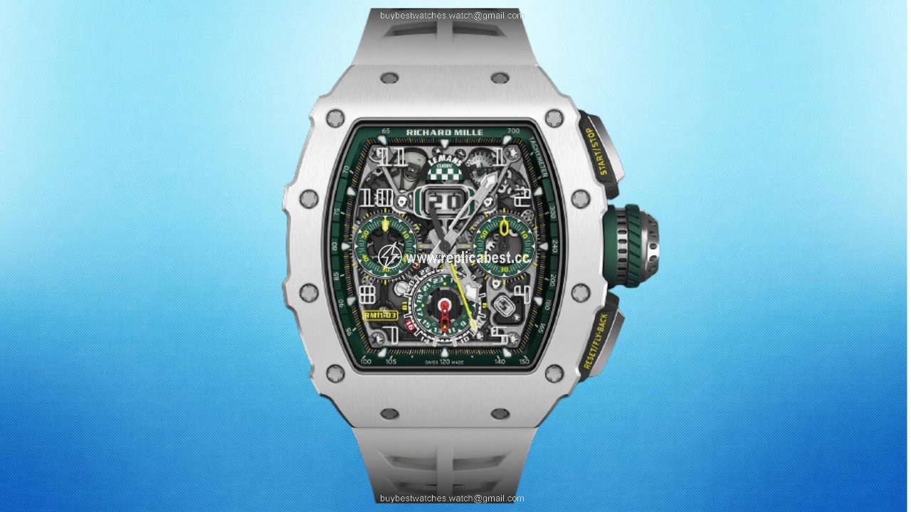 Richard Mille RM 011 Mens watch Unisex Automatic Ceramic RM11-03 Le Mans Classic