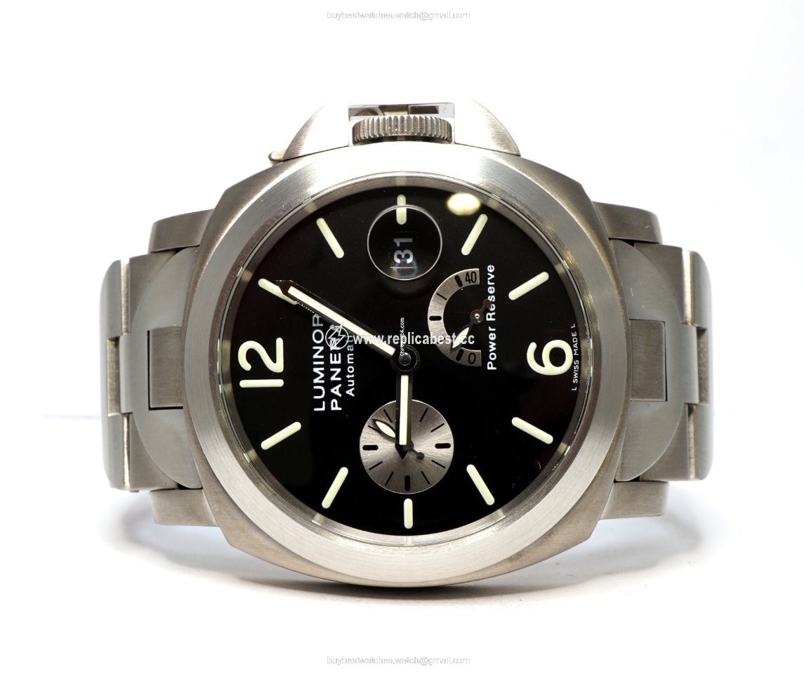Panerai Luminor Power Reserve Mens watch Unisex Automatic Titanium PAM00124
