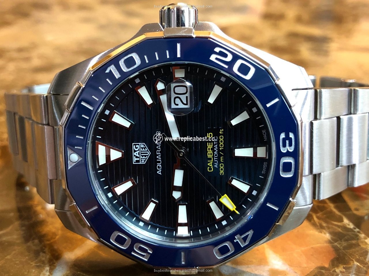 TAG Heuer Aquaracer 300M Mens watch Unisex Automatic Ceramic WAY201B.BA0927