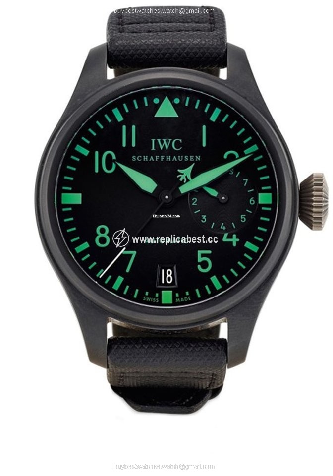 IWC Big Pilot Top Gun Mens watch Unisex Automatic Titanium IW501903