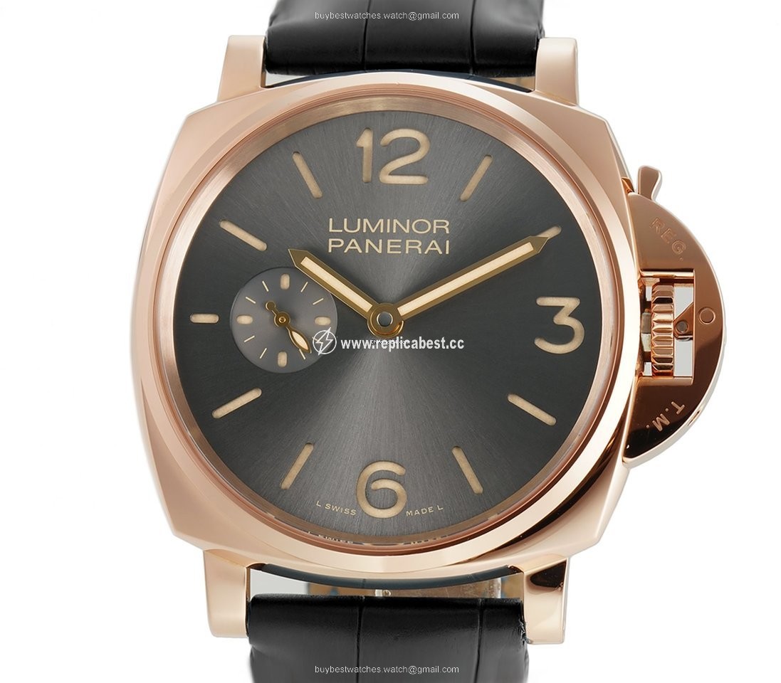 Panerai Luminor Due Manual winding Rose gold PAM 00677