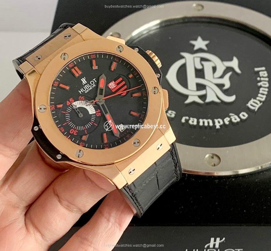 Hublot Big Bang 44 mm Mens watch Unisex Automatic Rose gold 318.PX.1123.RX.FLM11