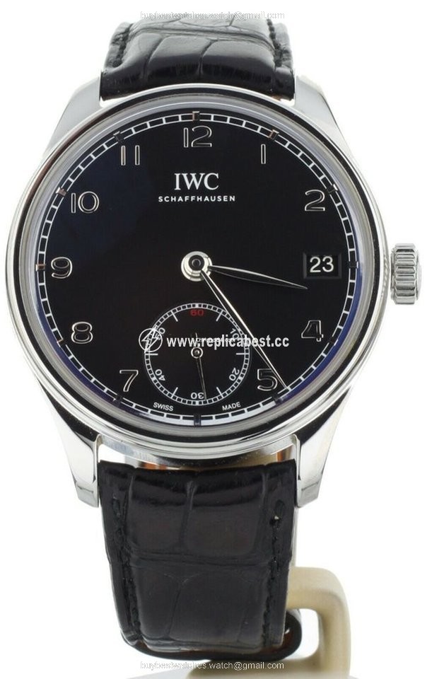 IWC Portuguese Hand-Wound Mens watch Unisex Manual winding Steel IW510202
