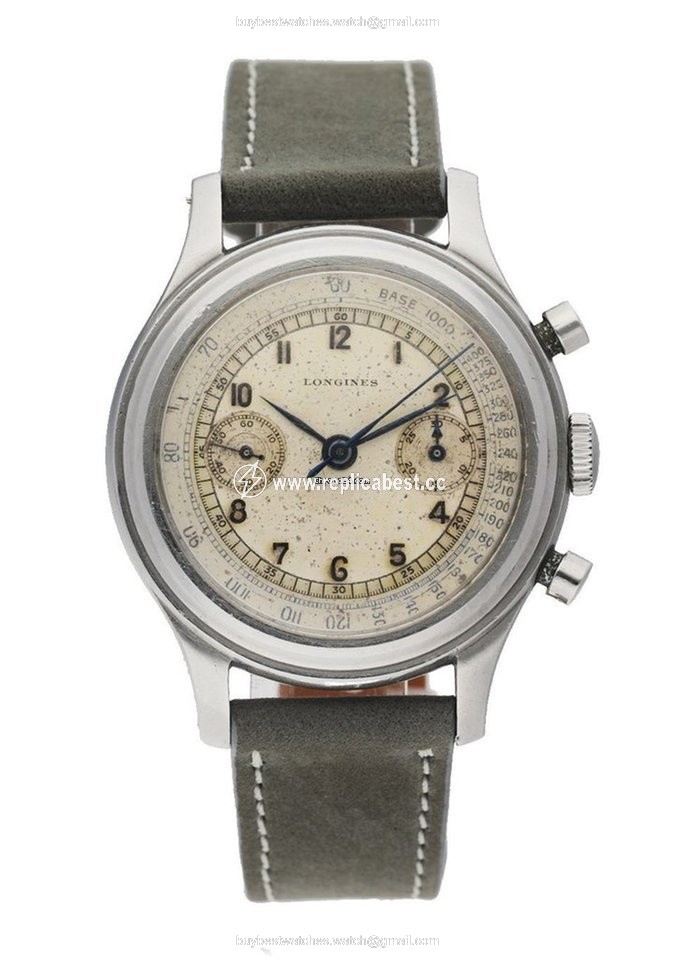 Longines Mens watch Unisex Manual winding Steel 13ZN
