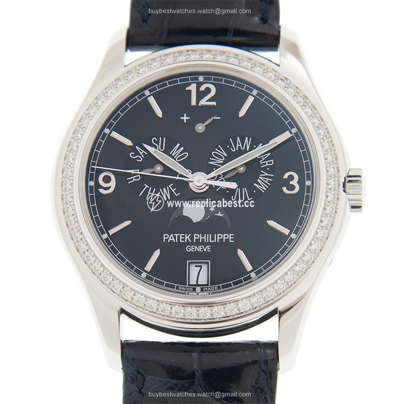 Patek Philippe Annual Calendar Mens watch Unisex Automatic White gold 5147G-001