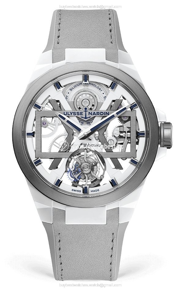 Ulysse Nardin Mens watch Unisex Automatic Ceramic 1723-400 00