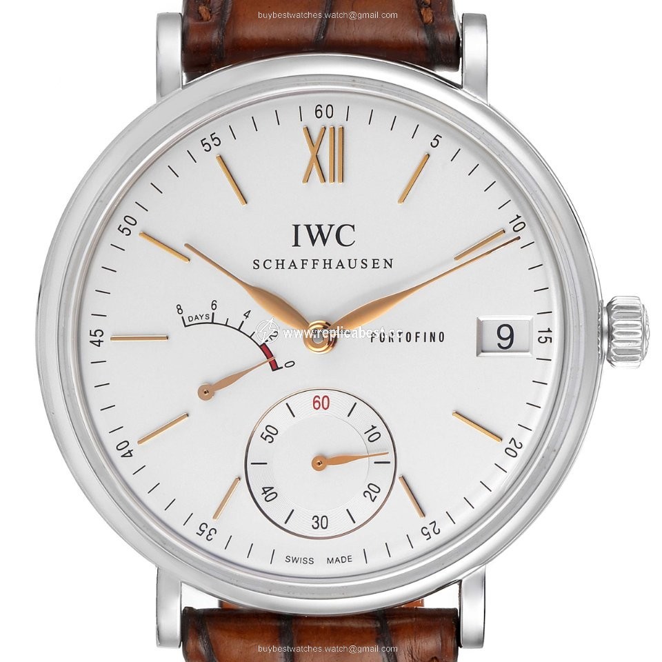 IWC Portofino Hand-Wound Mens watch Unisex Manual winding Steel IW510103