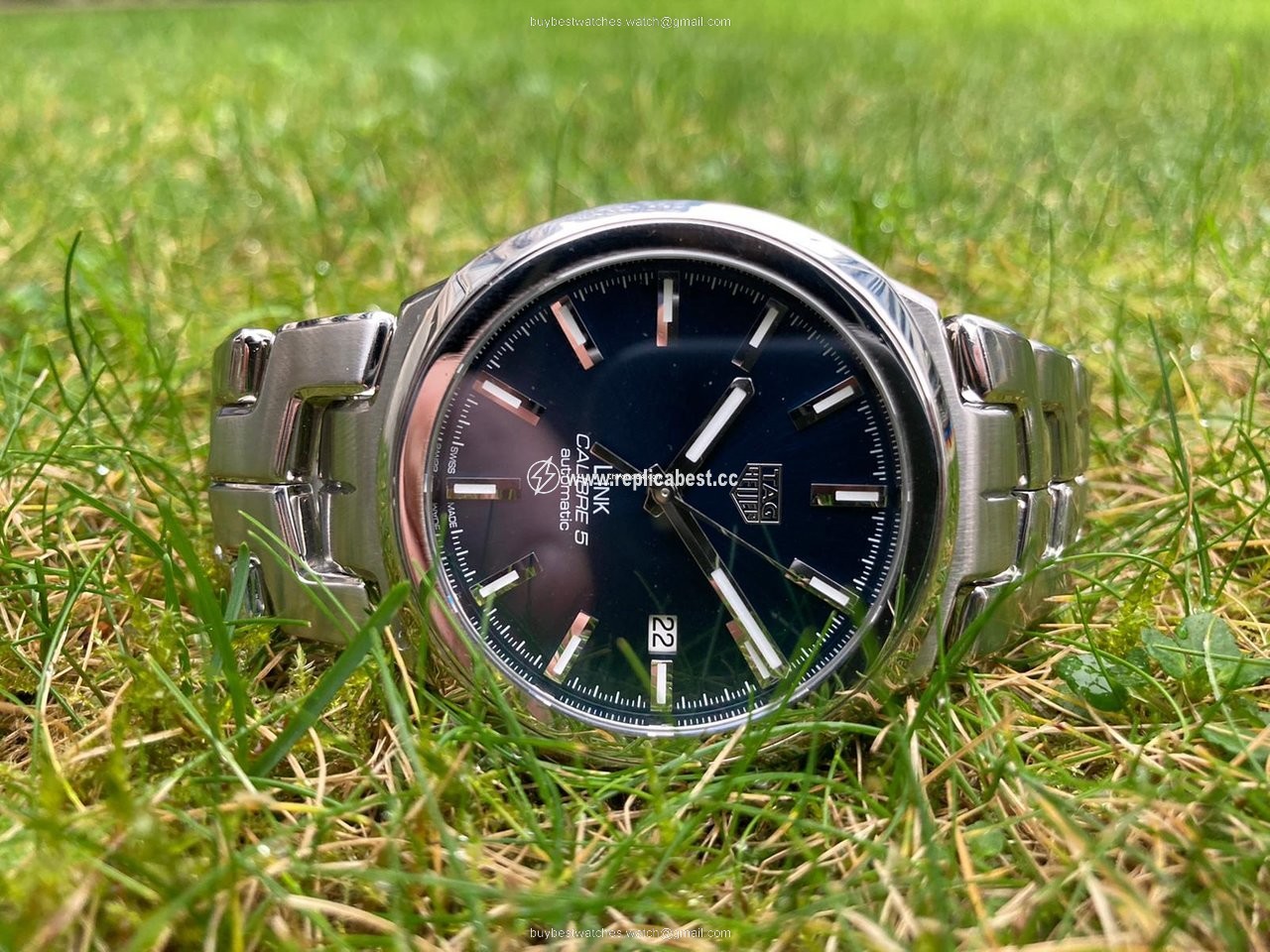 TAG Heuer Link Calibre 5 Mens watch Unisex Automatic Steel WBC2112.BA0603