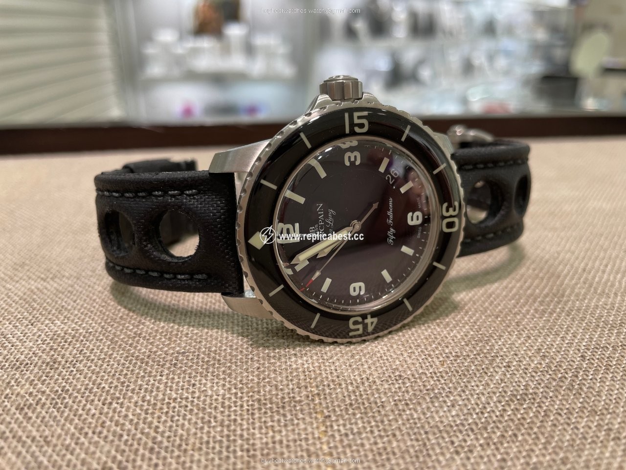 Blancpain Fifty Fathoms Mens watch Unisex Automatic Steel 5015c-1130-52b