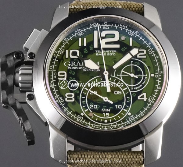 Graham Chronofighter Oversize Mens watch Unisex Automatic Steel 2CCAC.G03A