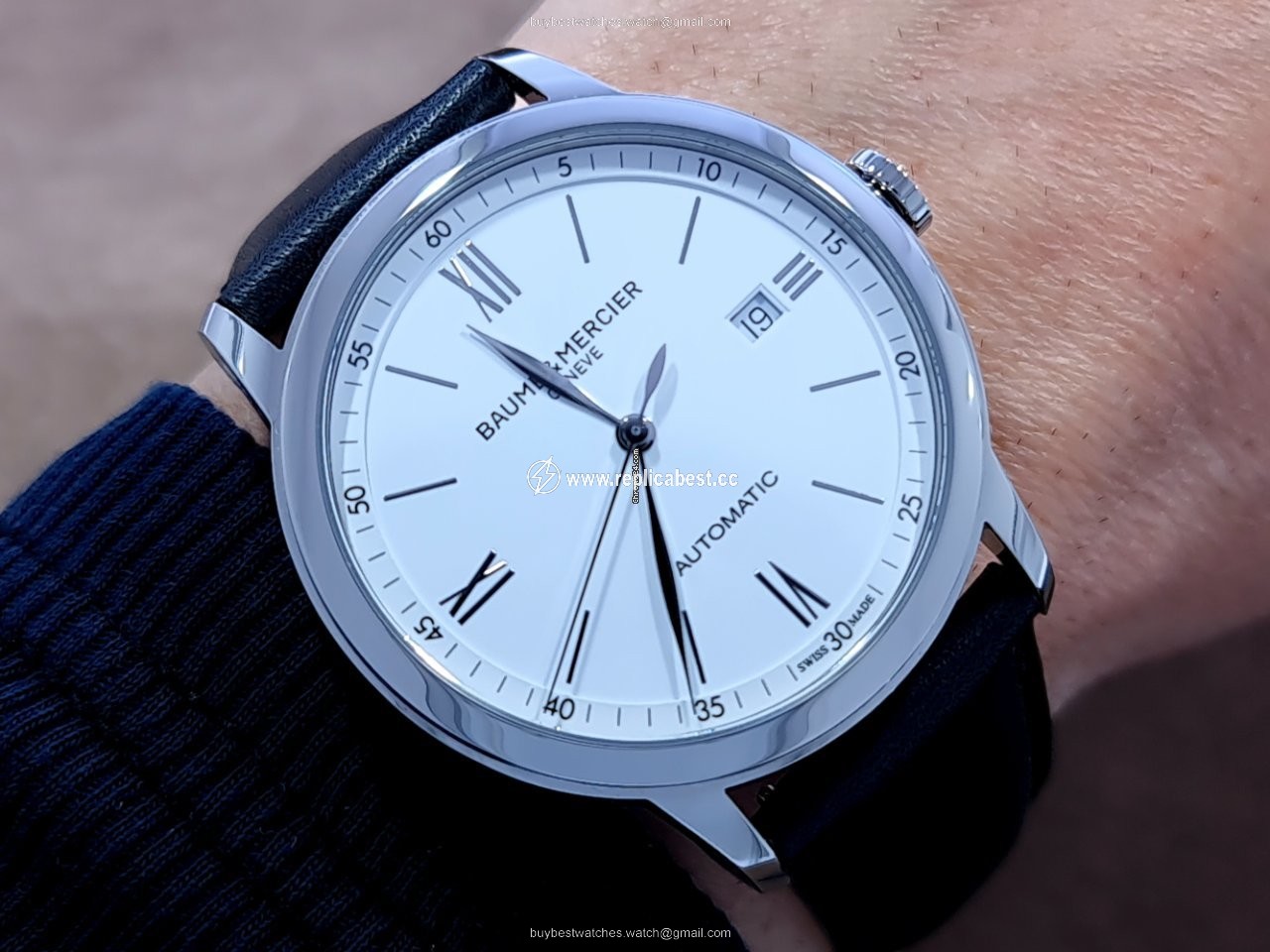 Baume & Mercier Classima Mens watch Unisex Automatic Steel M0A10332