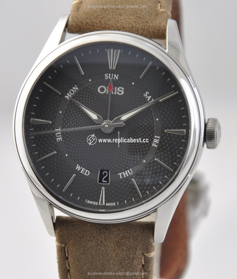 Oris Artelier Pointer Day Date Mens watch Unisex Automatic Steel 01 755 7742 4053-07 5 21 32FC