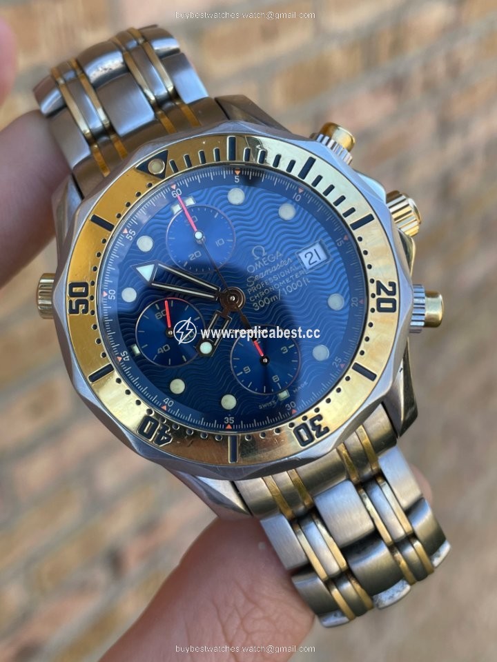 Omega Seamaster Mens watch Unisex Automatic Gold Steel 178.0504