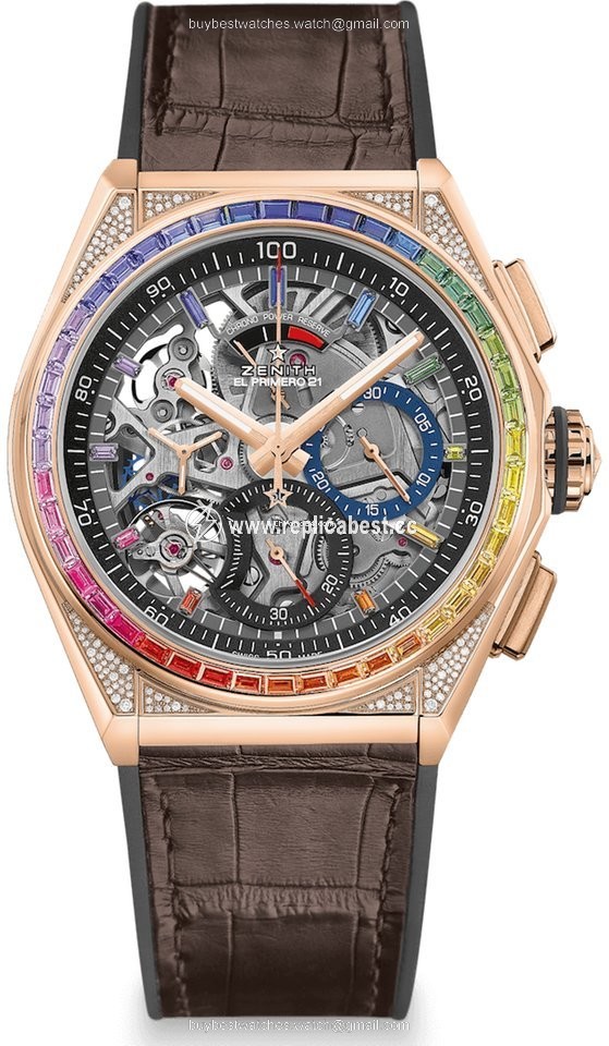 Zenith Defy Mens watch Unisex Automatic Rose gold 22.9001.9004 71.R585